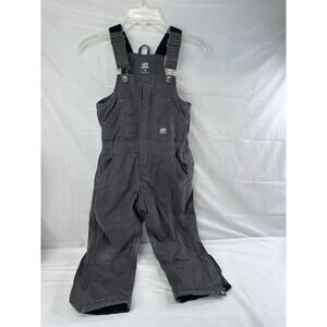 Berne Duck Bib Overall Youth Small Regular BB211TNM Workwear Farm Insulated
